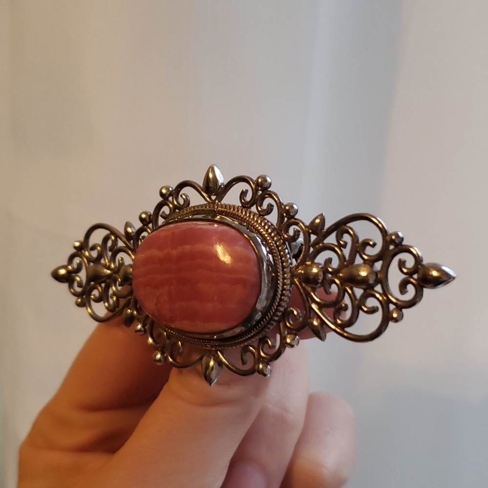 Silver Filigree Brooch - Picture 3 of 9